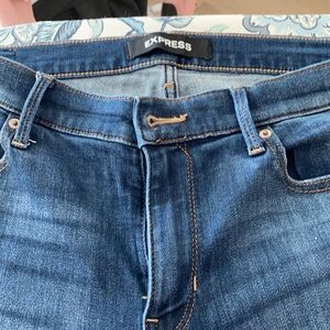 Express Barely Boot Sz 12s Jeans